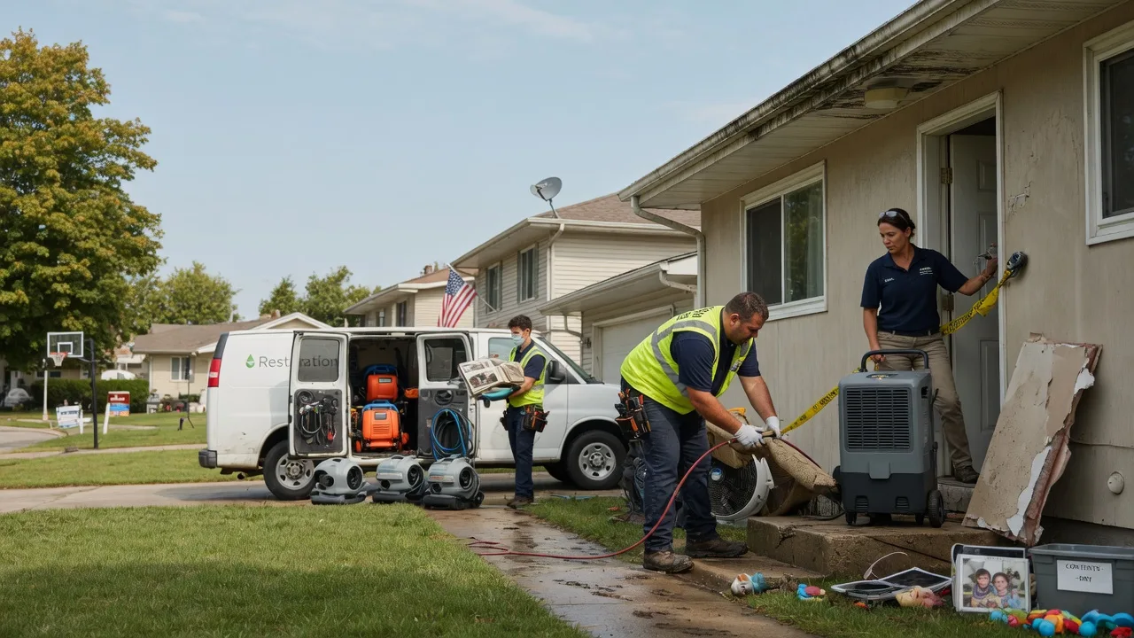 Water Damage Restoration in Posen, IL near me